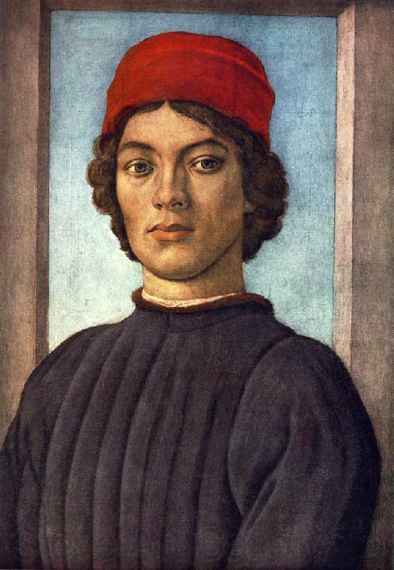 LIPPI, Filippino Portrait of a Youth sg Germany oil painting art
